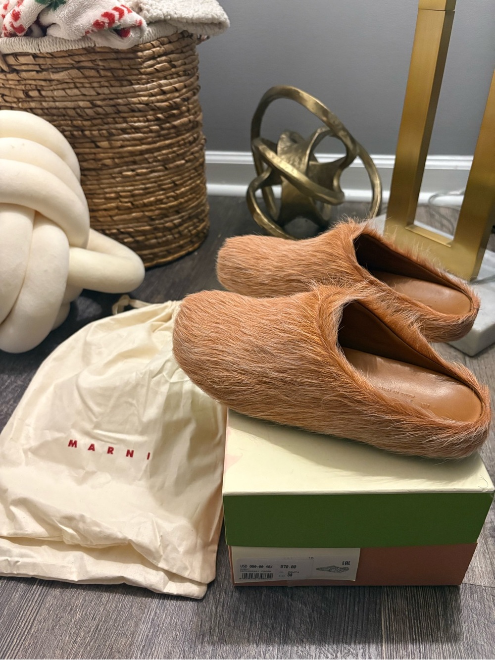 Marni Fussbett Mules